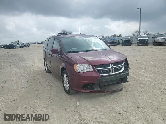 2018 Dodge Grand Caravan SXT with VIN 2C4RDGCG8JR183880, listed as a Copart auction lot 47767215 with 133,331 mi miles and Salvage Title. Bid and sale history available at DreamBid. Image 17.