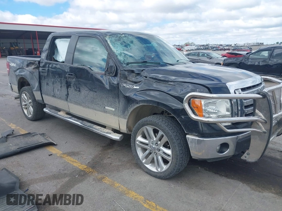 2012 Ford F-150 XL with VIN 1FTFW1ET3CFC59486, listed as a IAAI auction lot 42320458 with 169,254 mi miles and . Bid and sale history available at DreamBid. Image 1.