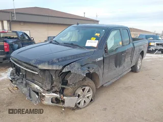 2019 Ford F-150 XL with VIN 1FTFX1E5XKKD99233, listed as a IAAI auction lot 41369349 with 1 mi miles. Bid and sale history available at carsss.com. Image 16.