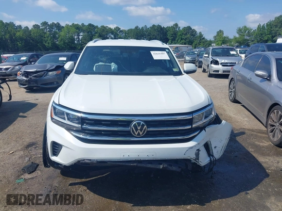 2022 Volkswagen Atlas SE with VIN 1V2HE2CA2NC219566, listed as a IAAI auction lot 42616407 with 46,476 mi miles and . Bid and sale history available at DreamBid. Image 12.