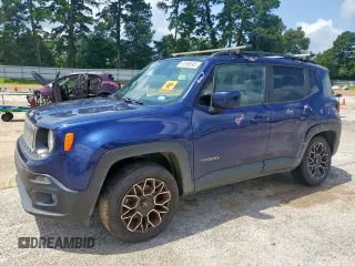 2018 Jeep Renegade Latitude with VIN ZACCJBBB0JPJ35072, listed as a Copart auction lot 61596245 with 178,633 mi miles and Salvage title. Bid and sale history available at DreamBid. Image 1.