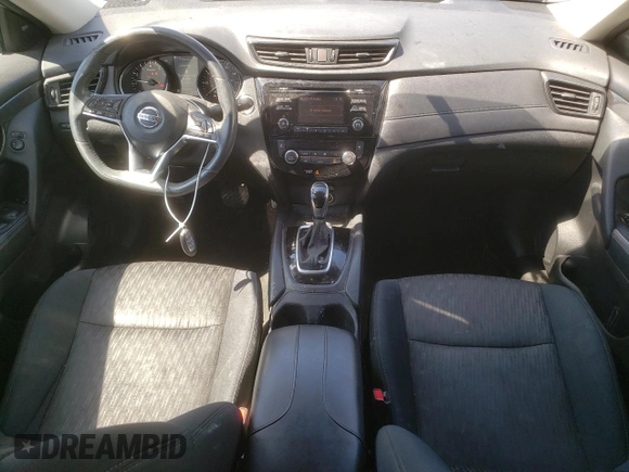 2017 Nissan Rogue SV with VIN 5N1AT2MVXHC897394, listed as a Copart auction lot 57655995 with 71,932 mi miles and Salvage title. Bid and sale history available at DreamBid. Image 8.