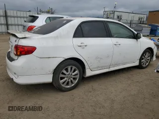 2009 Toyota Corolla with VIN 1NXBU40E09Z012330, listed as a Copart auction lot 52833375 with 193,253 mi miles and Clean Title. Bid and sale history available at carsss.com. Image 3.