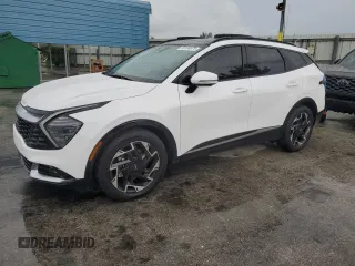 2024 Kia Sportage SX-Prestige z VIN 5XYK53DFXRG147623, wystawiony jako Copart lot #59198575 z przebiegiem 4 572 mil mil oraz Szkoda całkowita • Salvage title. Historia ofert i sprzedaży dostępna na DreamBid. Obrazek 1.