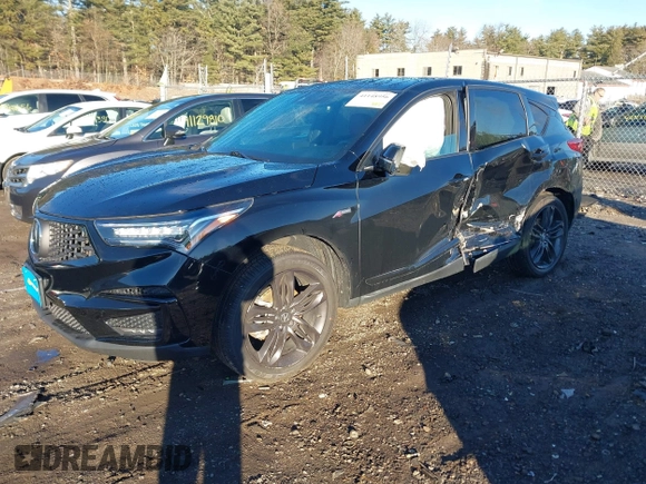 2021 Acura RDX w/A-Spec Package with VIN 5J8TC2H63ML036036, listed as a IAAI auction lot 41148956 with 47,467 mi miles. Bid and sale history available at carsss.com. Image 2.