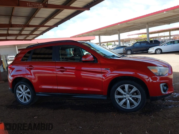2015 Mitsubishi Outlander GT with VIN 4A4AP4AWXFE034686, listed as a IAAI auction lot 42185445 with 141,170 mi miles and . Bid and sale history available at DreamBid. Image 13.