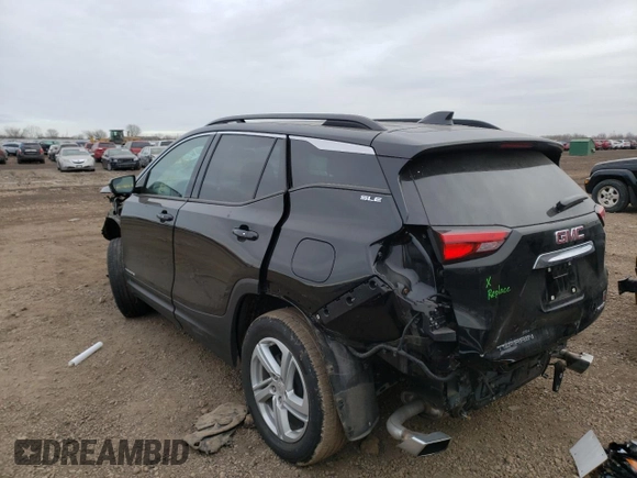 2019 GMC Terrain SLE with VIN 3GKALTEX3KL170365, listed as a Copart auction lot 53208634 with 26,649 mi miles and Salvage Title. Bid and sale history available at carsss.com. Image 3.