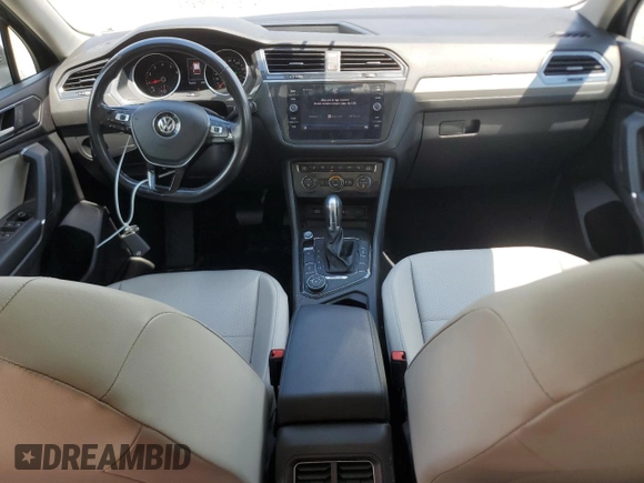 2018 Volkswagen Tiguan SEL with VIN 3VV2B7AXXJM060858, listed as a Copart auction lot 60639885 with 119,148 mi miles and Salvage title. Bid and sale history available at DreamBid. Image 8.