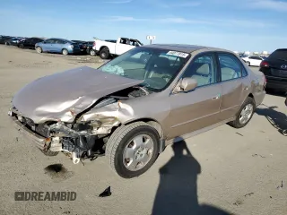2001 Honda Accord EX with VIN 1HGCG165X1A074704, listed as a Copart auction lot 44077015 with 238,491 mi miles and Salvage title. Bid and sale history available at DreamBid. Image 1.