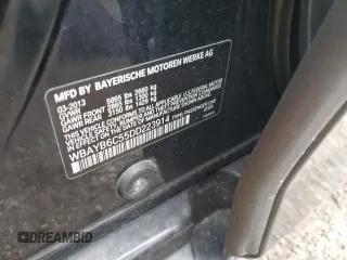 2013 BMW 7 Series 750i xDrive с VIN WBAYB6C55DD223914, выставлен на аукционе Copart как лот 81825144 с пробегом 81 818 миль миль и Списание • Salvage title. История ставок и продаж доступна на DreamBid. Изображение 12.