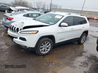 2017 Jeep Cherokee Latitude with VIN 1C4PJMCB9HW546157, listed as a IAAI auction lot 41040489 with 97,230 mi miles. Bid and sale history available at carsss.com. Image 17.
