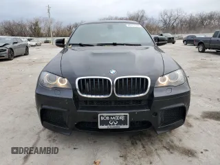 2014 BMW X6 M with VIN 5YMGZ0C56E0C40490, listed as a Copart auction lot 85317174 with 104,630 mi miles and Salvage Title. Bid and sale history available at carsss.com. Image 5.