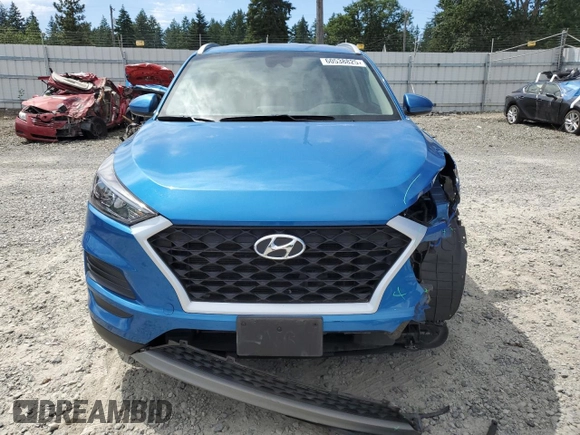 2020 Hyundai Tucson Limited z VIN KM8J3CALXLU227937, wystawiony jako Copart lot #60538825 z przebiegiem 40 061 mil mil oraz Szkoda całkowita • Salvage title. Historia ofert i sprzedaży dostępna na DreamBid. Obrazek 5.
