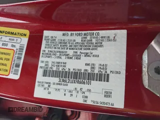 2015 Lincoln MKZ Hybrid with VIN 3LN6L2LUXFR606101, listed as a IAAI auction lot 41668806 with 77,112 mi miles. Bid and sale history available at carsss.com. Image 9.