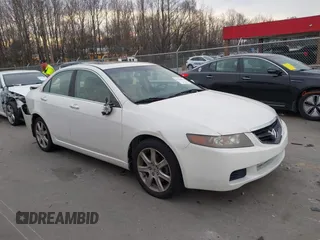 2004 Acura TSX w/Navigation with VIN JH4CL96924C029114, listed as a IAAI auction lot 41660839 with 227,721 mi miles. Bid and sale history available at carsss.com. Image 1.