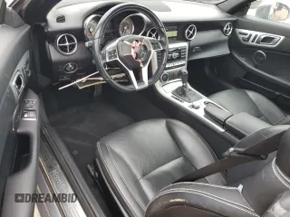 2014 Mercedes-Benz SLK 250 with VIN WDDPK4HA0EF091357, listed as a Copart auction lot 46293775 with 71,994 mi miles and Salvage title. Bid and sale history available at DreamBid. Image 8.