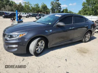 2017 Kia Optima LX with VIN 5XXGT4L35HG168777, listed as a Copart auction lot 59370955 with 95,305 mi miles and Clean title. Bid and sale history available at DreamBid. Image 1.