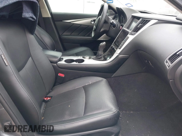 2021 Infiniti Q50 Luxe with VIN JN1EV7BP6MM702593, listed as a IAAI auction lot 41945690 with 53,083 mi miles and . Bid and sale history available at DreamBid. Image 5.