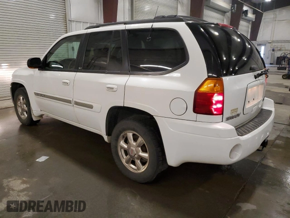 2002 GMC Envoy SLT with VIN 1GKDT13S822472292, listed as a Copart auction lot 52749785 with 172,211 mi miles and Salvage Title. Bid and sale history available at carsss.com. Image 2.
