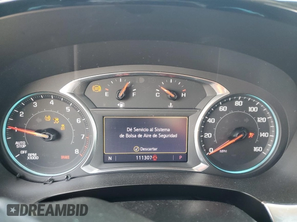 2020 Chevrolet Traverse LT z VIN 1GNERHKW5LJ205217, wystawiony jako Copart lot #55783375 z przebiegiem 111 307 mil mil oraz Nie do naprawy • Non repairable. Historia ofert i sprzedaży dostępna na DreamBid. Obrazek 9.