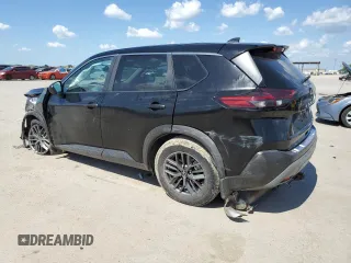 2023 Nissan Rogue S with VIN 5N1BT3AA4PC804573, listed as a Copart auction lot 54083505 with 34,119 mi miles and Salvage title. Bid and sale history available at DreamBid. Image 2.