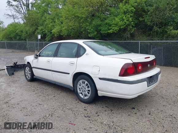 2002 Chevrolet Impala with VIN 2G1WF52E729171523, listed as a IAAI auction lot 42314407 with Not provided miles and . Bid and sale history available at DreamBid. Image 3.