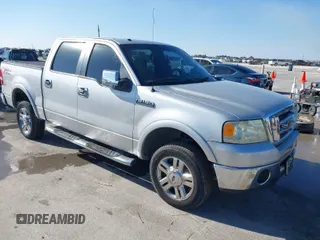 2007 Ford F-150 XLT with VIN 1FTRW12W17FA74631, listed as a IAAI auction lot 41629405 with 394,129 mi miles. Bid and sale history available at carsss.com. Image 1.