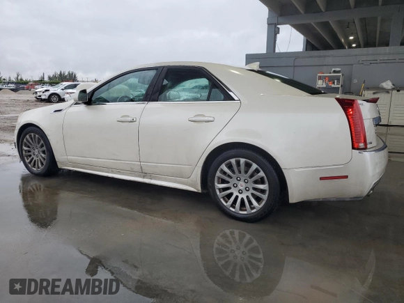 2012 Cadillac CTS Performance with VIN 1G6DJ5E31C0102123, listed as a Copart auction lot 89283265 with 133,962 mi miles and Salvage Title. Bid and sale history available at DreamBid. Image 2.