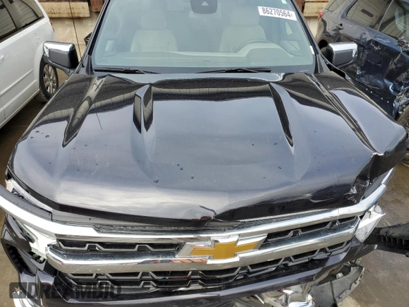 2023 Chevrolet Silverado 1500 LT with VIN 1GCPDDEK3PZ313666, listed as a Copart auction lot 86270564 with 26,238 mi miles and Salvage Title. Bid and sale history available at carsss.com. Image 12.