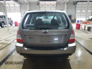 2006 Subaru Forester X with VIN JF1SG63656H724371, listed as a Copart auction lot 58783475 with 194,856 mi miles and Salvage title. Bid and sale history available at DreamBid. Image 6.