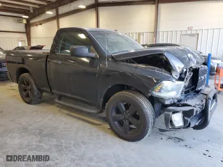 2014 Ram 1500 Tradesman with VIN 3C6JR6AT3EG282652, listed as a Copart auction lot 82567654 with 97,043 mi miles and Salvage Title. Bid and sale history available at carsss.com. Image 4.
