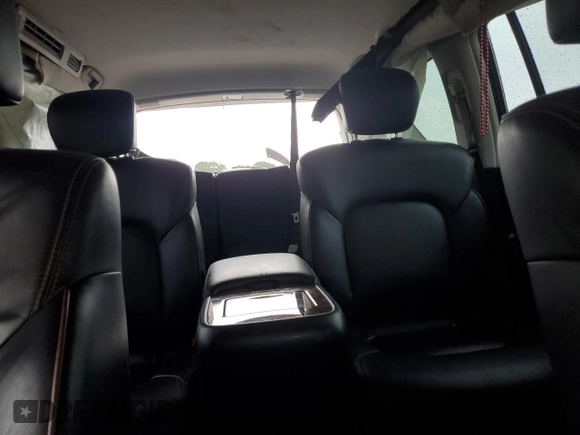 2017 Nissan Armada Platinum with VIN JN8AY2NF8H9300967, listed as a Copart auction lot 55513905 with 120,266 mi miles and Salvage title. Bid and sale history available at DreamBid. Image 10.