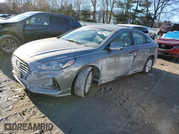2018 Hyundai Sonata Hybrid SE with VIN KMHE24L3XJA078631, listed as a Copart auction lot 43017925 with 90,103 mi miles and Salvage Title. Bid and sale history available at carsss.com. Image 1.