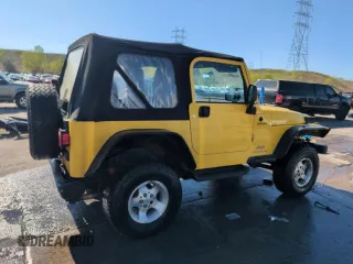 2004 Jeep Wrangler Sport z VIN 1J4FA49S64P751615, wystawiony jako Copart lot #55810895 z przebiegiem 128 165 mil mil oraz Szkoda całkowita • Salvage title. Historia ofert i sprzedaży dostępna na DreamBid. Obrazek 3.