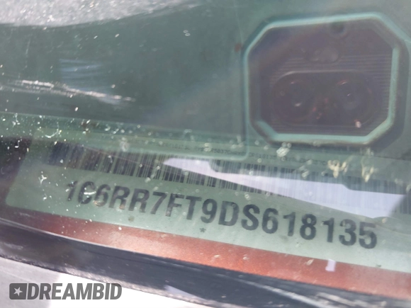 2013 Ram 1500 Express with VIN 1C6RR7FT9DS618135, listed as a IAAI auction lot 41826862 with 245,716 mi miles and . Bid and sale history available at DreamBid. Image 9.