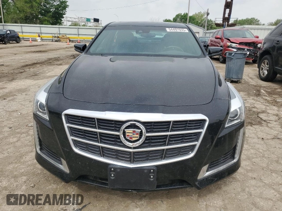 2014 Cadillac CTS Luxury AWD with VIN 1G6AX5S35E0190361, listed as a Copart auction lot 54497655 with 32,664 mi miles and Salvage title. Bid and sale history available at DreamBid. Image 5.