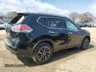 2016 Nissan Rogue SL with VIN 5N1AT2MT9GC770360, listed as a Copart auction lot 49128465 with 157,934 mi miles and Salvage Title. Bid and sale history available at carsss.com. Image 3.