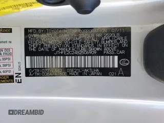 2011 Lexus IS 350 C z VIN JTHFE2C24B2506909, wystawiony jako Copart lot #45219735 z przebiegiem 116 426 mil mil oraz Szkoda całkowita • Salvage title. Historia ofert i sprzedaży dostępna na DreamBid. Obrazek 15.