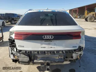 2021 Audi Q8 Prestige with VIN WA1FVAF17MD006212, listed as a Copart auction lot 46229225 with 57,061 mi miles and Salvage Title. Bid and sale history available at carsss.com. Image 6.
