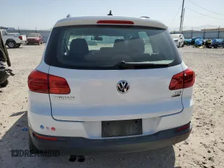 2017 Volkswagen Tiguan S with VIN WVGBV7AX8HK028302, listed as a Copart auction lot 52617685 with 108,191 mi miles and Salvage Title. Bid and sale history available at DreamBid. Image 6.