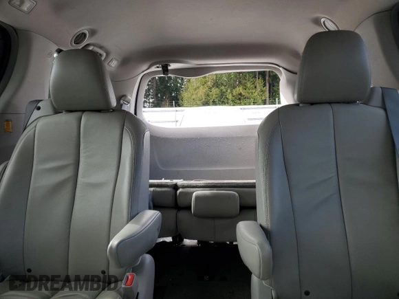 2012 Toyota Sienna XLE with VIN 5TDDK3DC8CS047778, listed as a Copart auction lot 49496155 with 100,522 mi miles and Salvage Title. Bid and sale history available at carsss.com. Image 10.