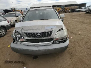 2001 Lexus RX 300 with VIN JTJHF10U110211636, listed as a Copart auction lot 72591034 with 178,985 mi miles and Salvage Title. Bid and sale history available at carsss.com. Image 5.
