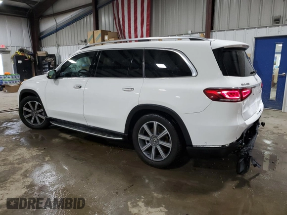2021 Mercedes-Benz GLS 450 with VIN 4JGFF5KE4MA419043, listed as a Copart auction lot 44408624 with 41,319 mi miles and . Bid and sale history available at DreamBid. Image 2.