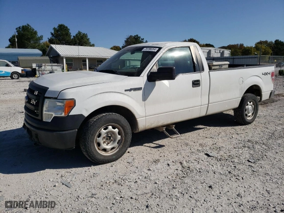 2013 Ford F-150 XL with VIN 1FTNF1EF7DKF26966, listed as a Copart auction lot 75799354 with 184,533 mi miles and Salvage Title. Bid and sale history available at carsss.com. Image 1.