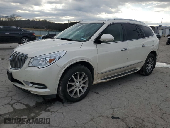 2015 Buick Enclave Leather with VIN 5GAKVBKD4FJ165995, listed as a Copart auction lot 44162745 with 177,167 mi miles and Salvage Title. Bid and sale history available at carsss.com. Image 1.