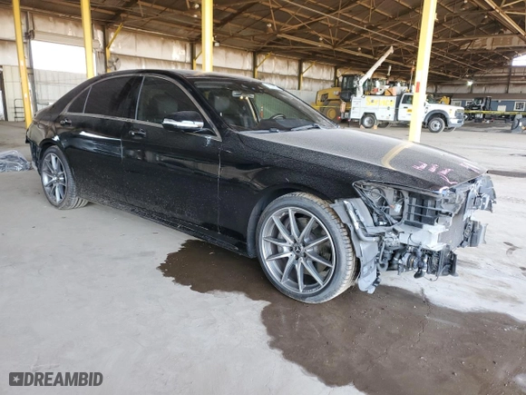 2018 Mercedes-Benz S-Class S 450 with VIN WDDUG6GB5JA394703, listed as a Copart auction lot 42828615 with 62,907 mi miles and Salvage Title. Bid and sale history available at carsss.com. Image 4.