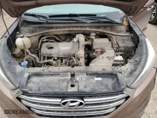 2017 Hyundai Tucson Value with VIN KM8J33A25HU321870, listed as a Copart auction lot 43997035 with 154,450 mi miles and Salvage Title. Bid and sale history available at carsss.com. Image 12.