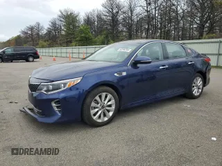 2017 Kia Optima EX z VIN 5XXGU4L33HG152333, wystawiony jako Copart lot #56298295 z przebiegiem 24 449 mil mil oraz Szkoda całkowita • Salvage title. Historia ofert i sprzedaży dostępna na DreamBid. Obrazek 1.