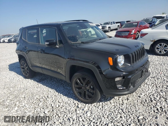 2023 Jeep Renegade Altitude with VIN ZACNJDE1XPPP29734, listed as a Copart auction lot 62008634 with 6,402 mi miles and Salvage Title. Bid and sale history available at DreamBid. Image 4.