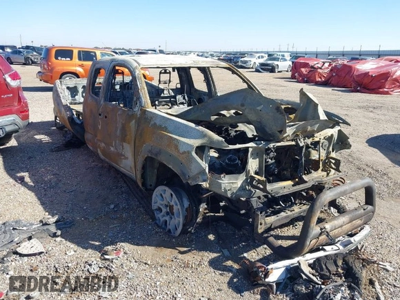 2022 Toyota Tacoma SR with VIN 3TYRX5GN3NT062552, listed as a IAAI auction lot 41501423 with Not provided miles and . Bid and sale history available at DreamBid. Image 1.